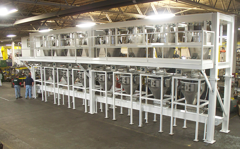 bulk bag unloader, or super sack unloader, one of the many types of processing equipment offered by APEC