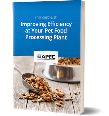 Image shows the Pet Food Processing Checklist, which helps pet food processing companies increase efficiency and cost reduction.