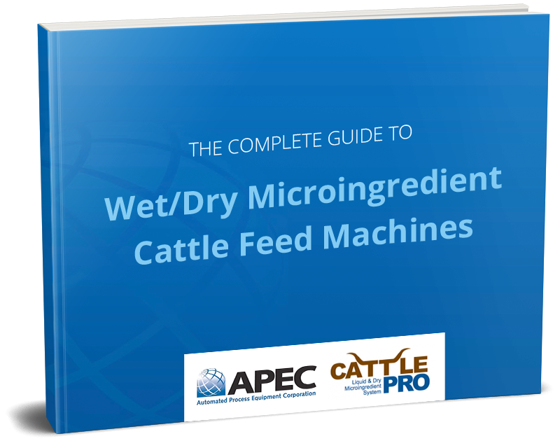 Wet/Dry Micro-ingredient Cattle Feed Machine